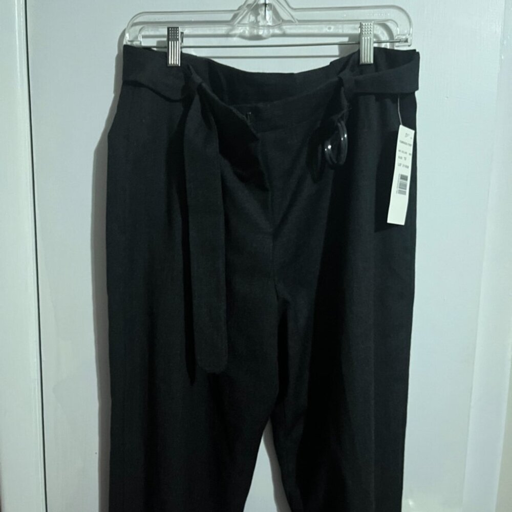 NWT HARVE BENARD GRAY LINED DRESS PANTS SZ 12